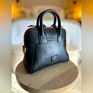 Dooney and Bourke Florentine Cameron Crossbody Satchel in BLACK